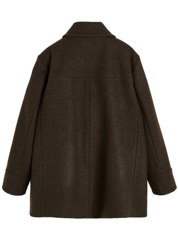 Aiayu Jamie Jacket Loden Pure Dark Brown