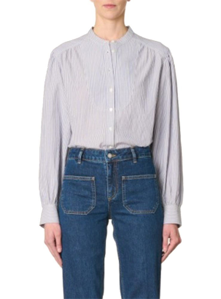 Vanessa Bruno florisse bleu stripe blouse