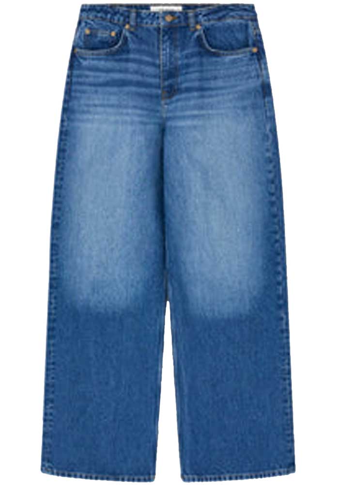Skall Willow wide jeans Vintage washed blue