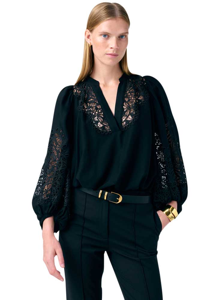 Vanessa Bruno bell blouse black