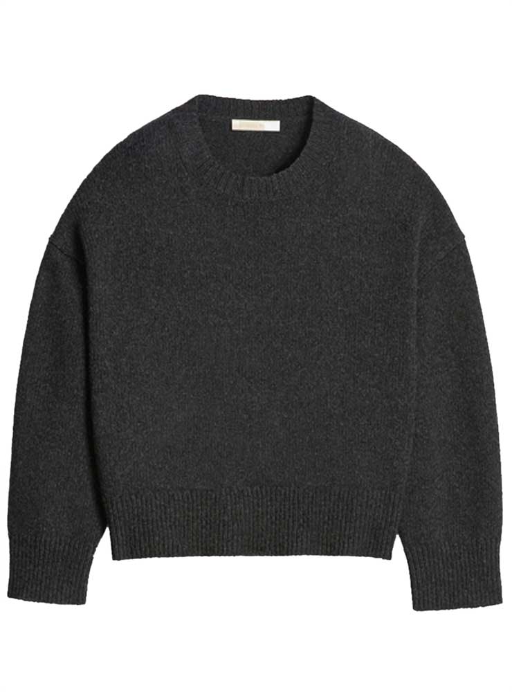 Vanessa Bruno fortuna strik bluse anthracite