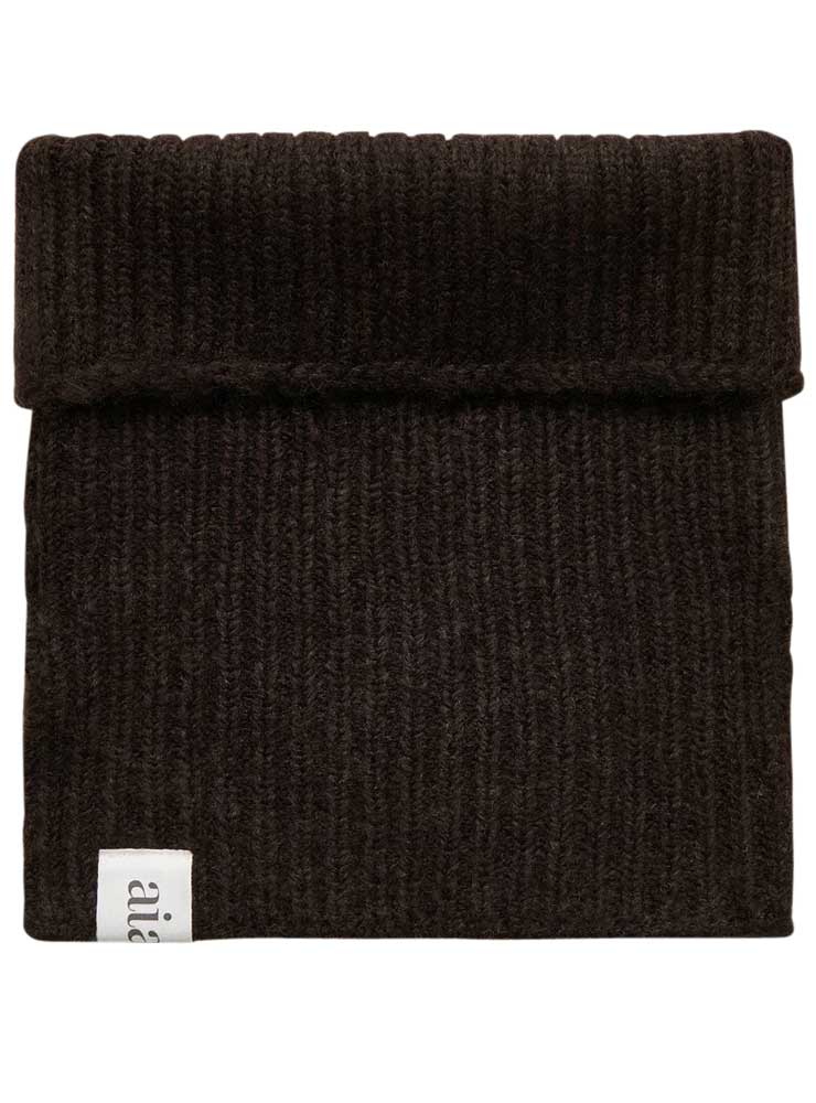 Aiayu Nellie neck warmer Pure Chocolate
