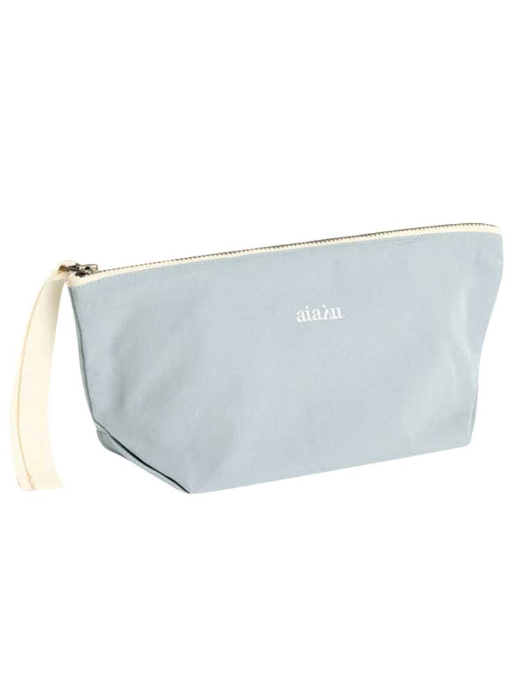 Aiayu AIAYU POUCH MINI HEAVY POPLIN Pacific