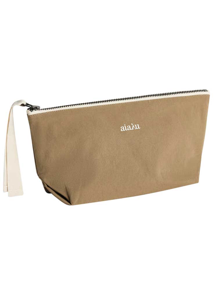 Aiayu Pouch mini heavy poplin Saffron