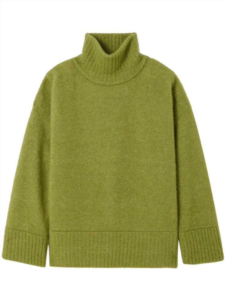 American Vintage bluse vito18k matcha melange