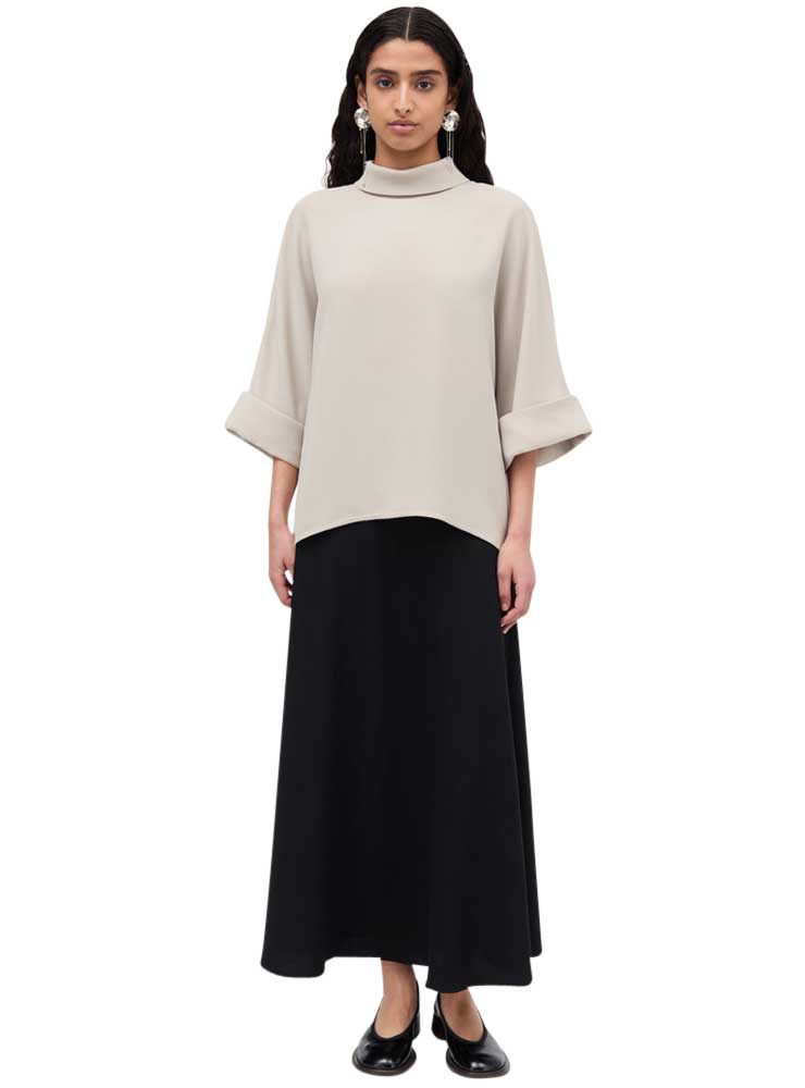 MKDT Studio BAILEE CREPE GEORGETTE sand