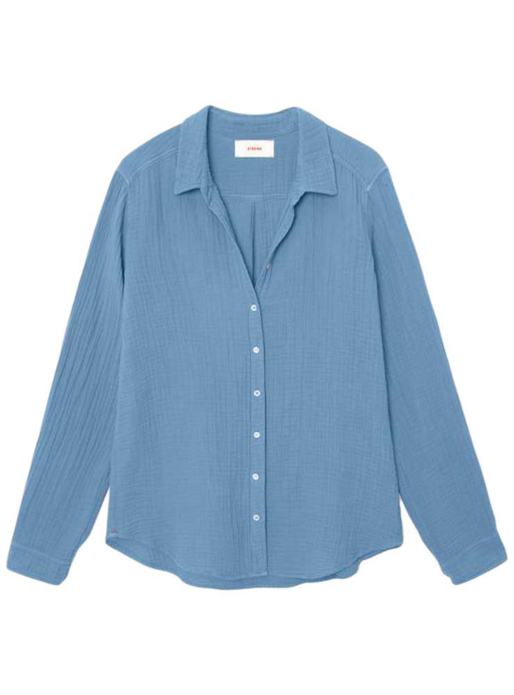 Xirena Scourt shirt harbor blue