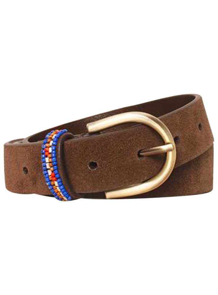 XIRENA BRIX BELT deep brown