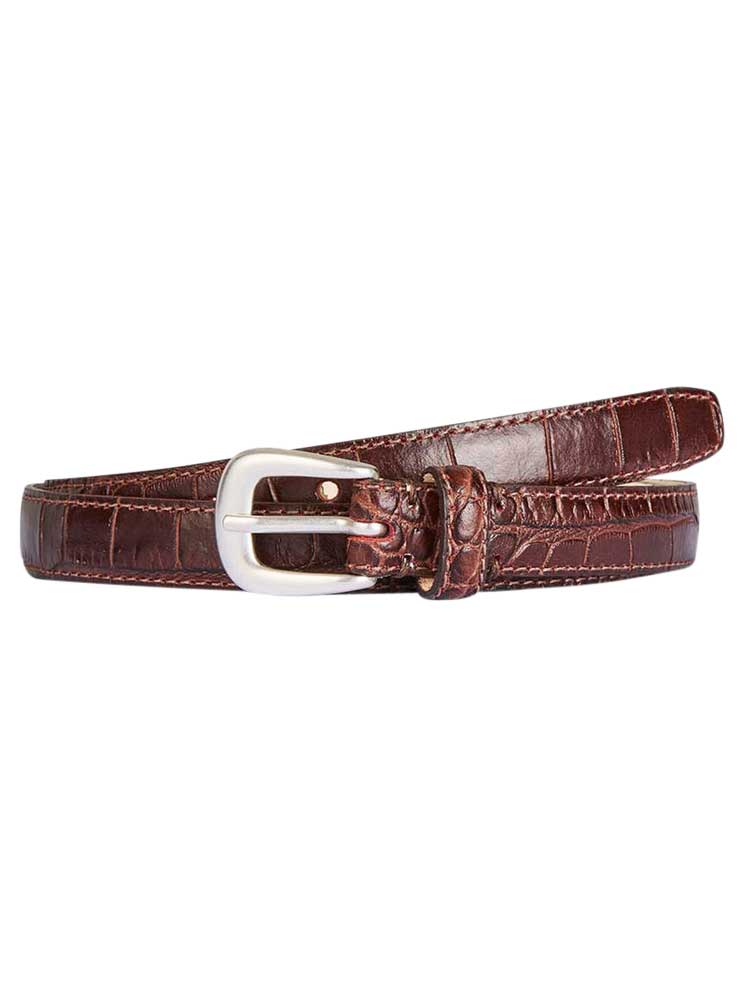 YORI JOMO CLASSIC BELT 2 CM. croco brown
