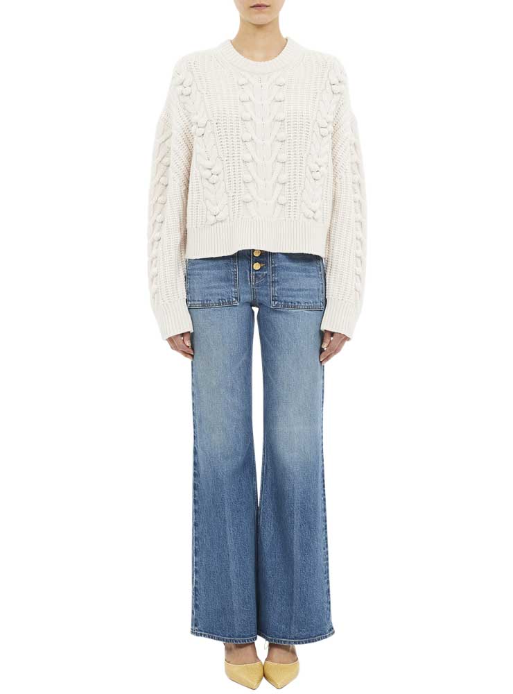Ulla Johnson Indra Cable Knit alabaster