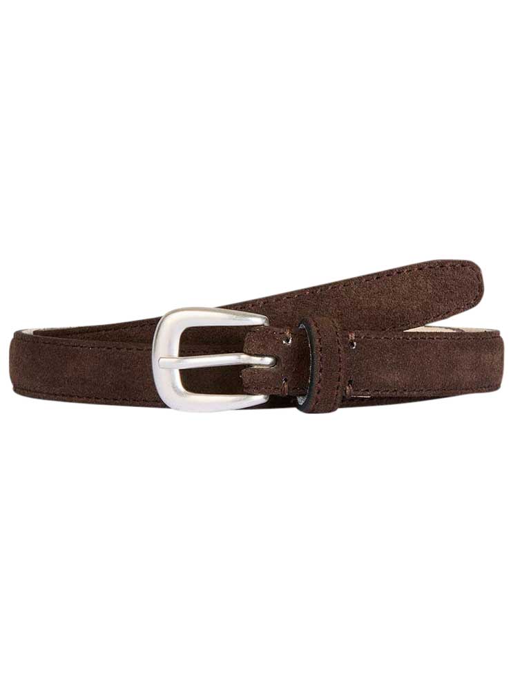 YORI JOMO CLASSIC BELT 2 CM. SUEDE brown