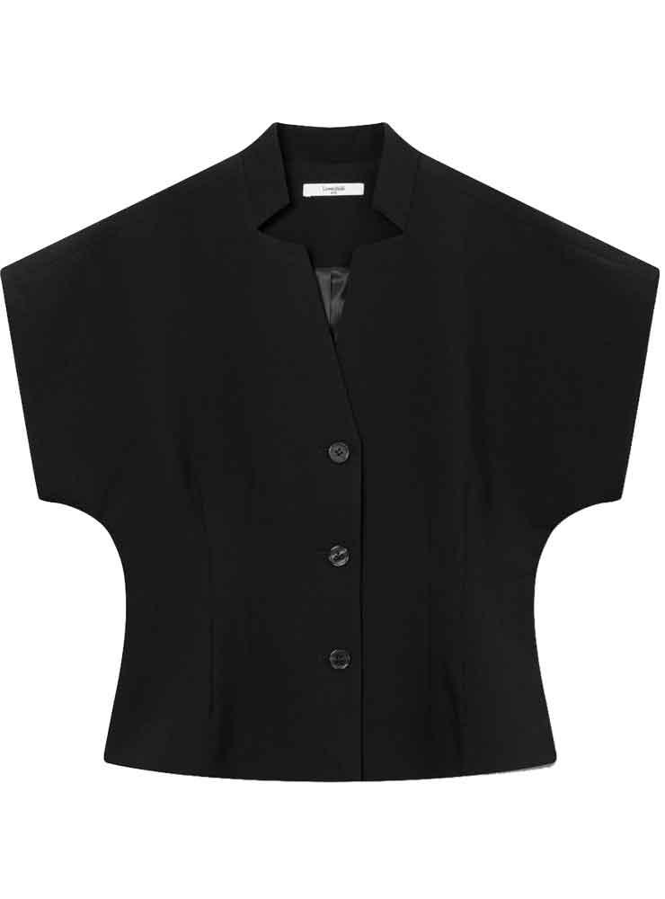 Lovechild minju blouse sort
