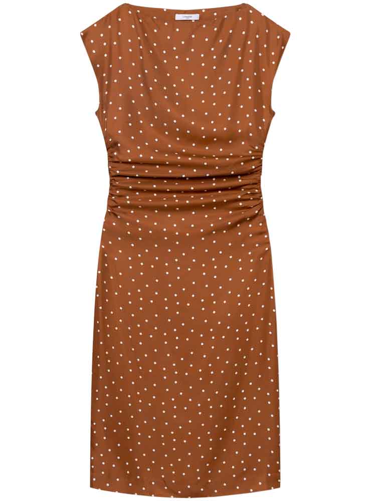 Lovechidl Noor Dress Dot Print Caramel