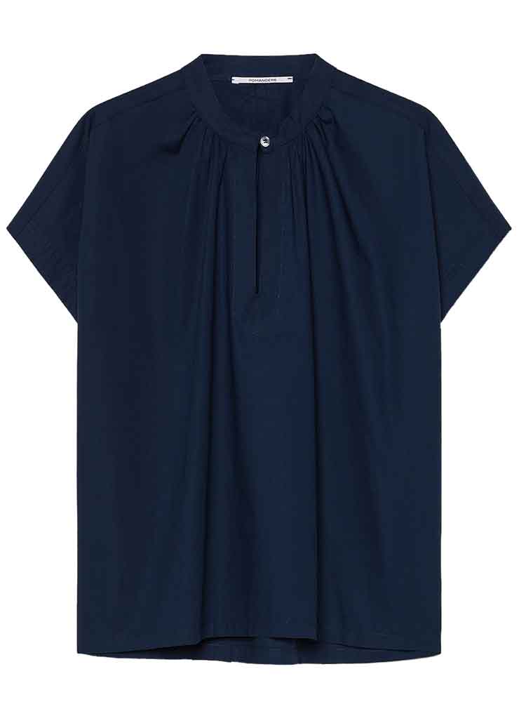 Pomandere blue short sleeve top