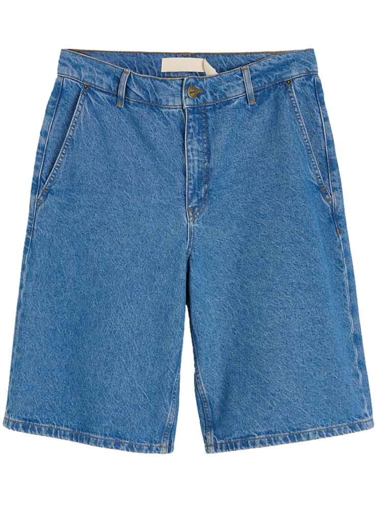Aiayu Carlo denim shorts Clear Blue