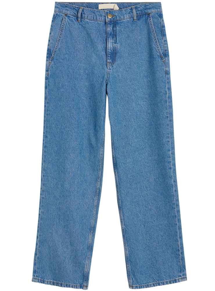 Aiayu Carlo midwaist wide jeans Clear Blue