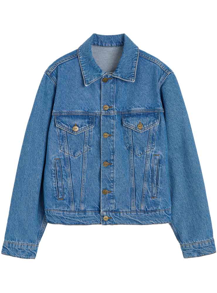 Aiayu Cleo denim jacket Clear Blue