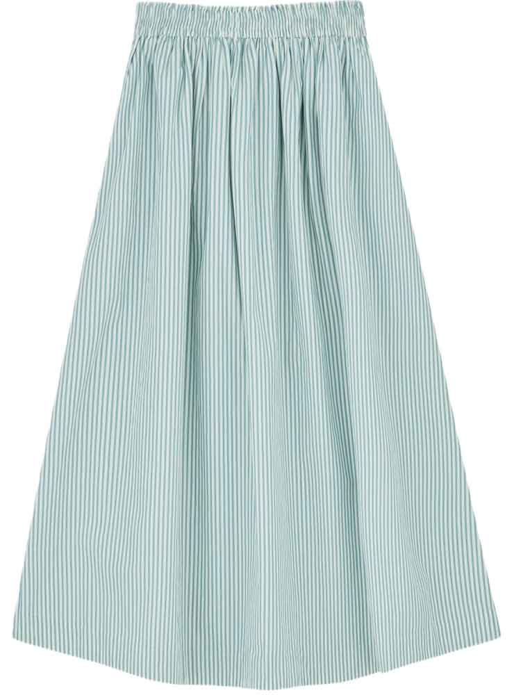 Skall studio dagny skirt white aqua