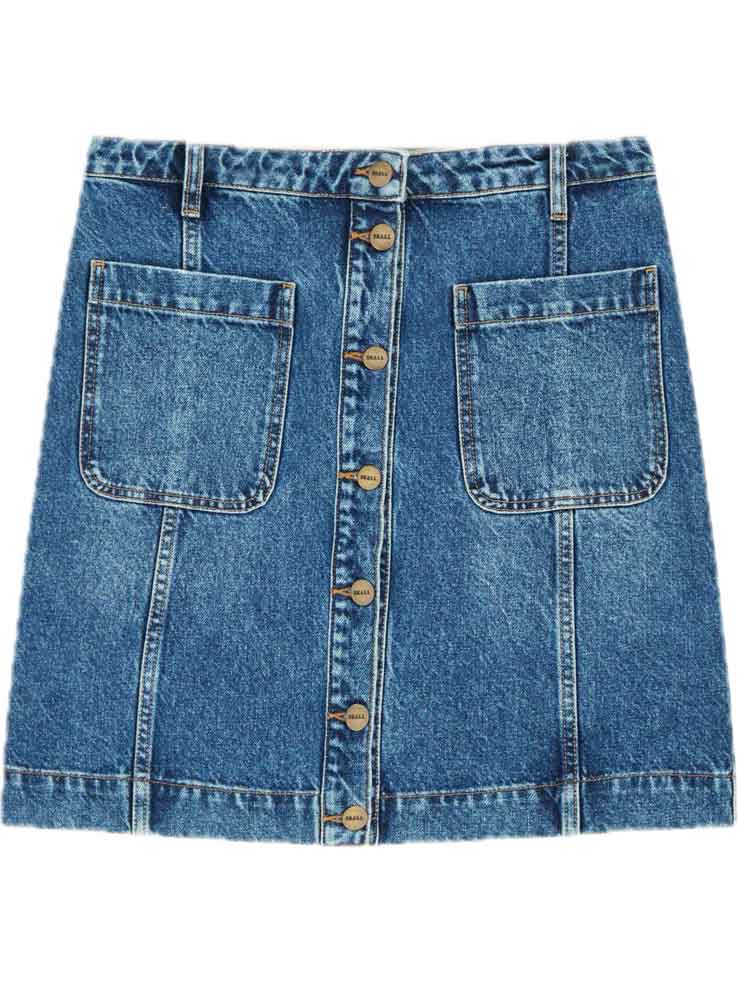 Skall Studio Margaux skirt slouchy blue