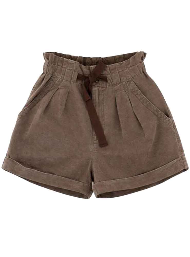 Isabel Marant nirma dark bronze shorts