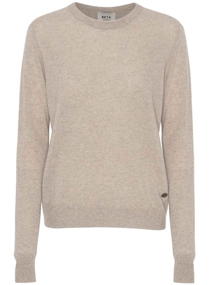 beta Studio o-neck basic cashmere bluse