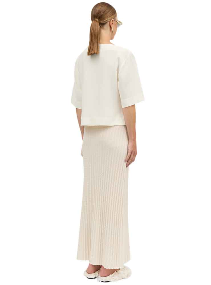 MKDT STUDIO BEYLA CREPE GEORGETTE ivory