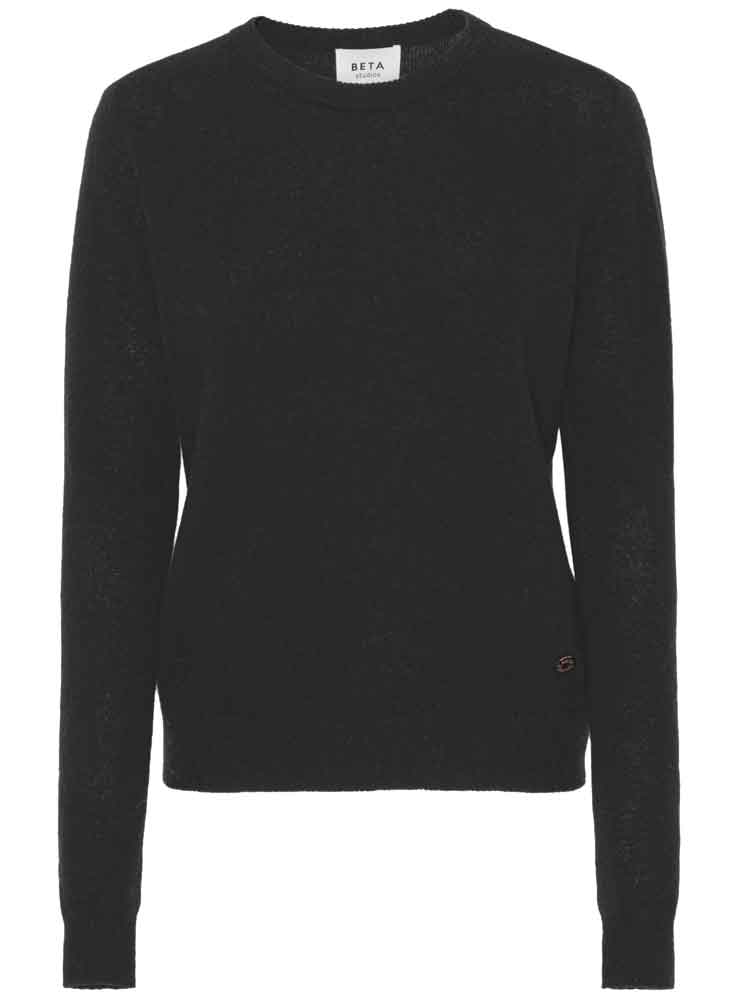 Beta Studio ABBIE O-NECK BASIC BLACK