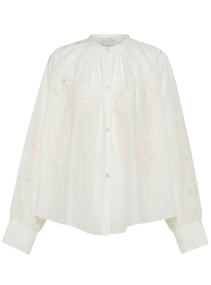 Forte Forte bohemian my shirt 14599 shirt embroidery