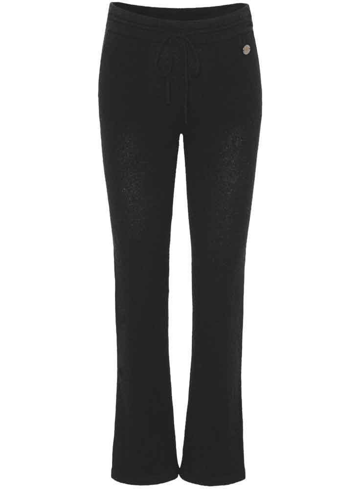 Beta Studio ALBA STRAIGHT PANTS BLACK