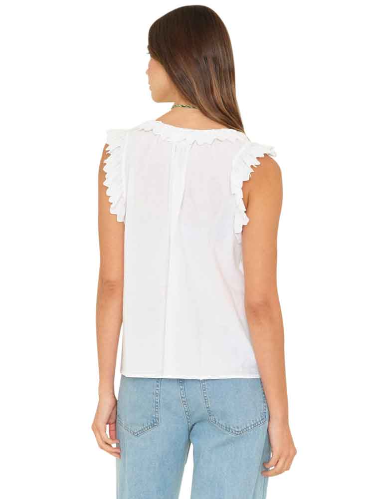 Xirena White Bexie Top