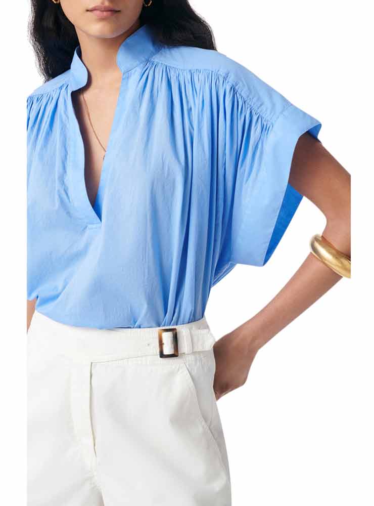 Vanessa Bruno CORY BLOUSE bleuet