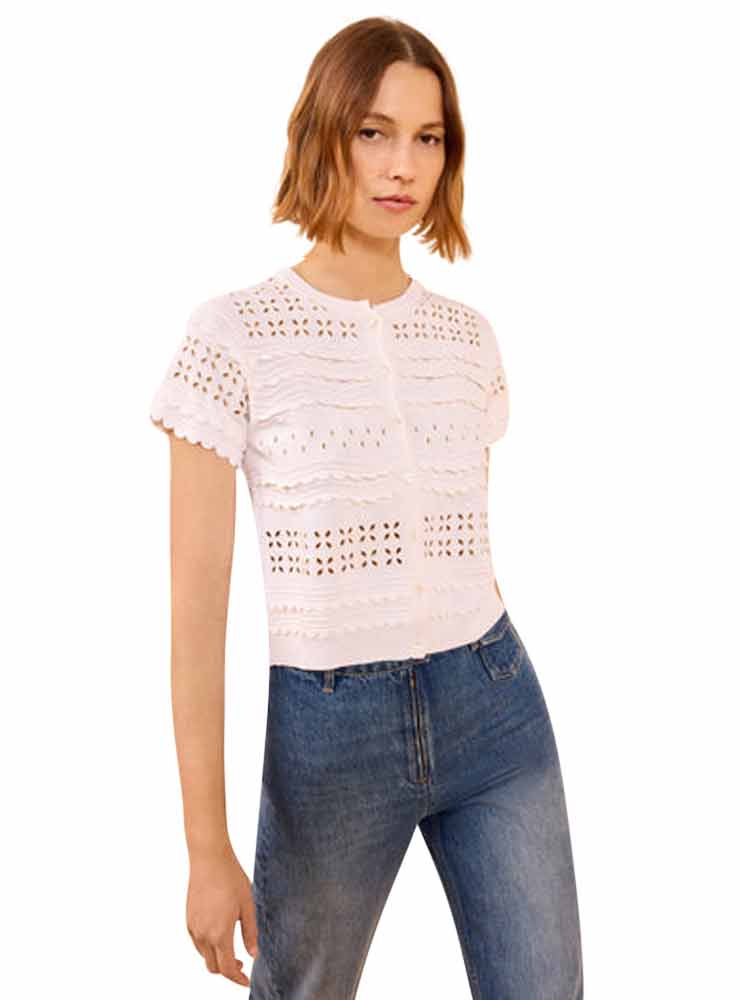 Ulla Johnson abriana eyelet cardigan