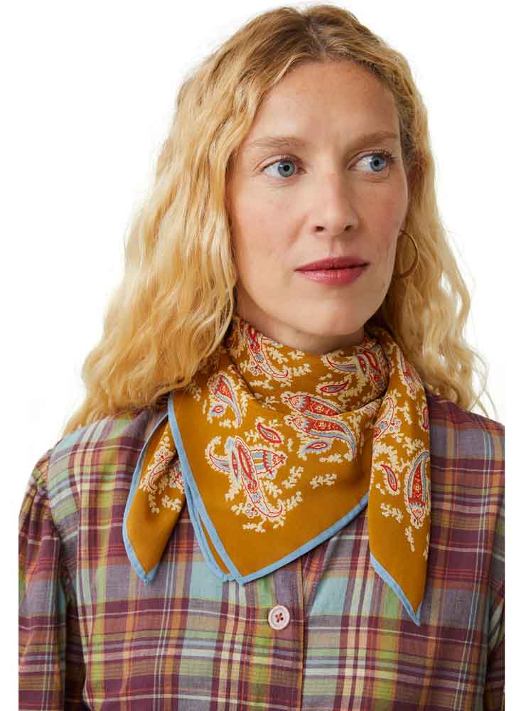 Moismont HUMMINGBIRD SCARF N°763 MINERAL