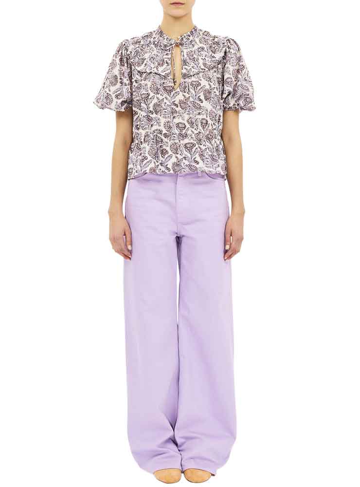 Ulla Johnson Elvie Cotton Top meadow