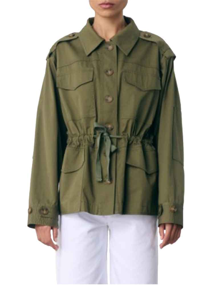 VANESSA BRUNO ELIANE PARKA VEGETAL