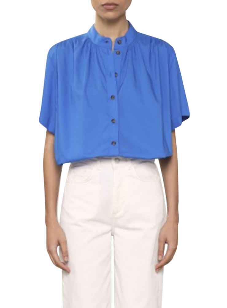 Vanessa Bruno gooper bluse bleu