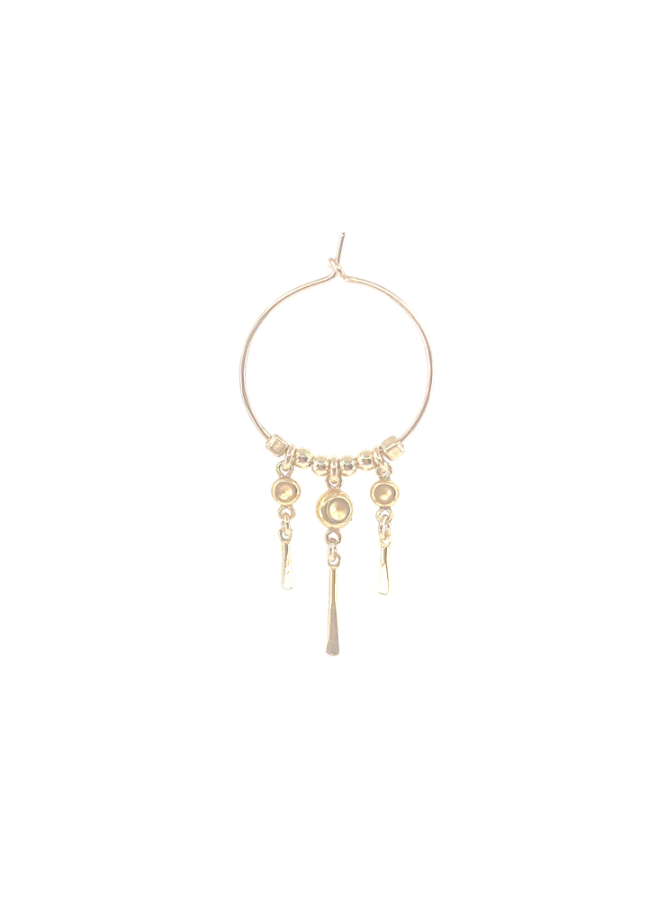Leleah saige hoop earring