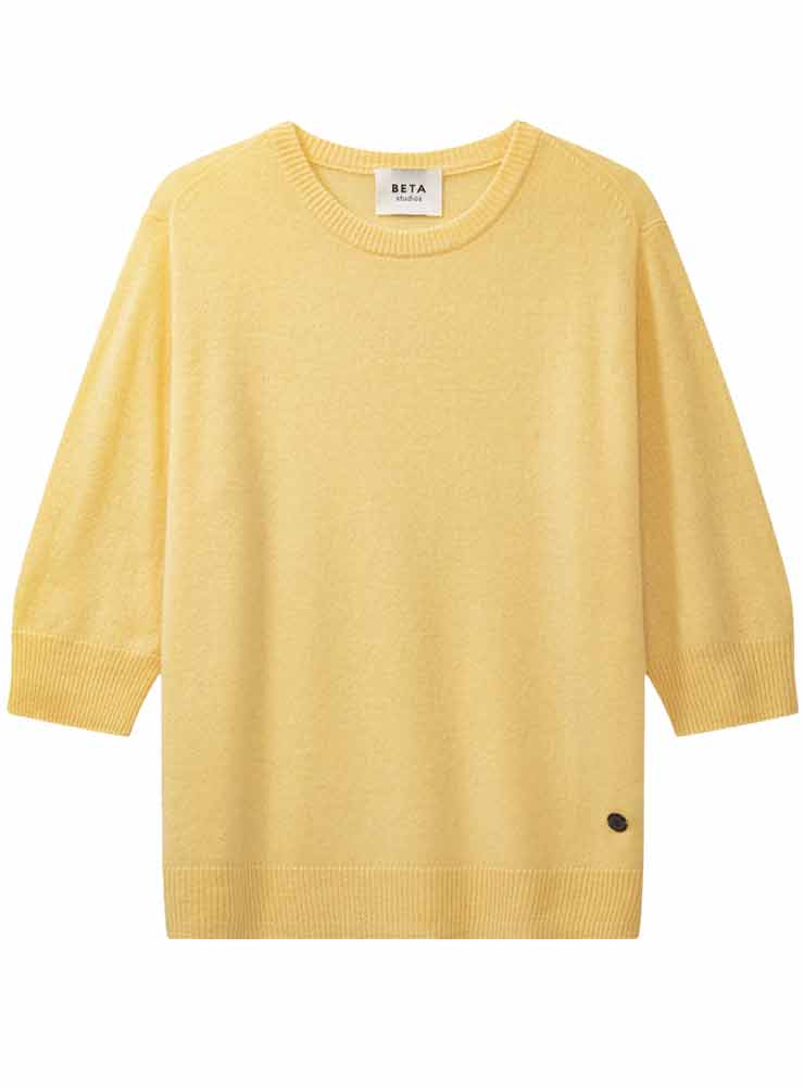Beta Studio ANNA LADY SLEEVE pastel yellow