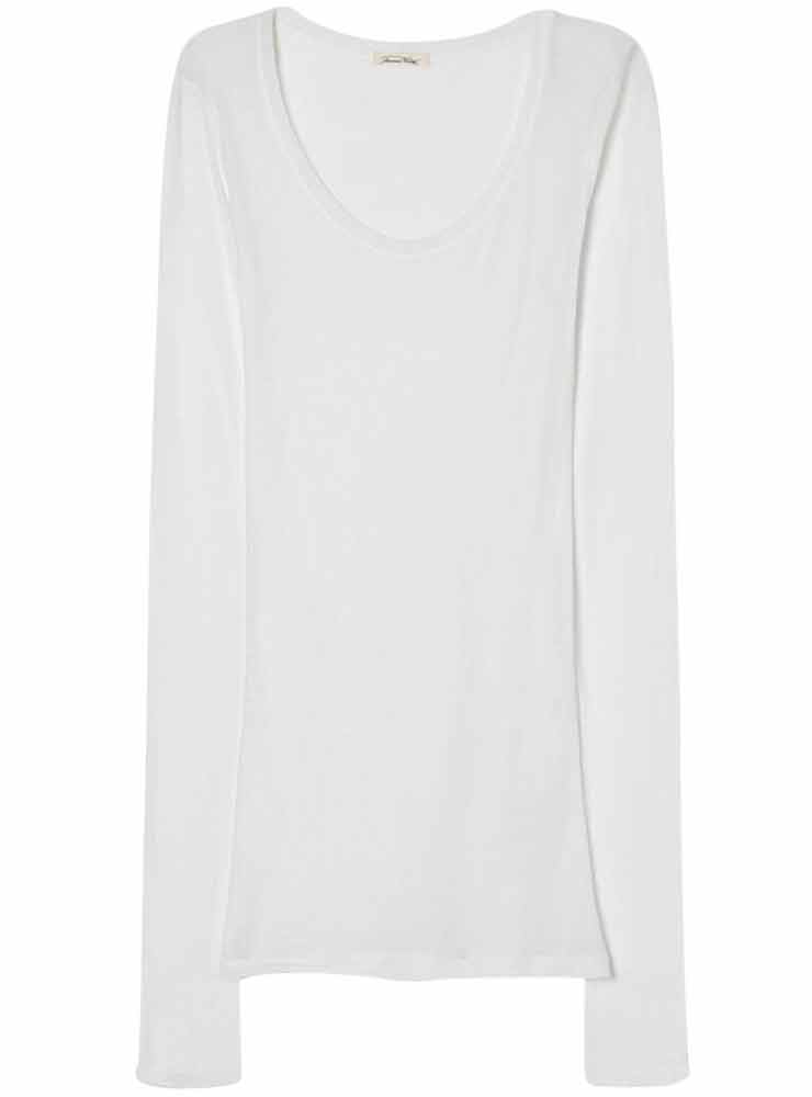 American Vintage mas04 white t-shirt