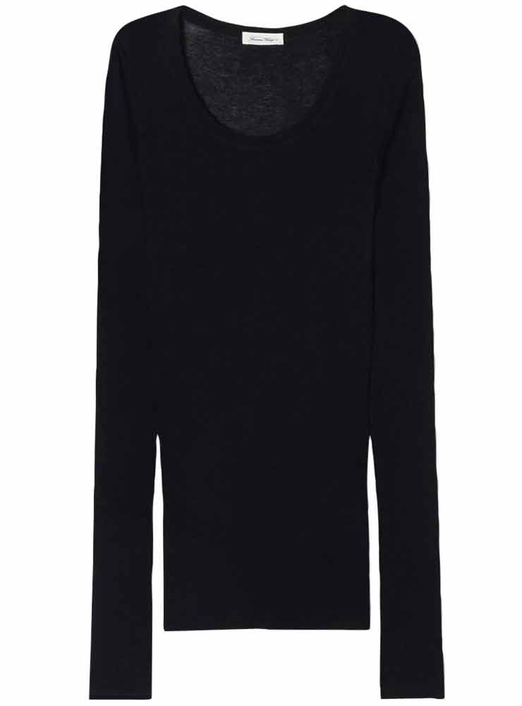 American Vintage mas04 black t-shirt