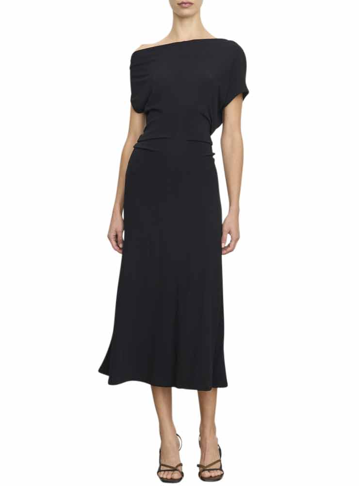 Vince dress drape black