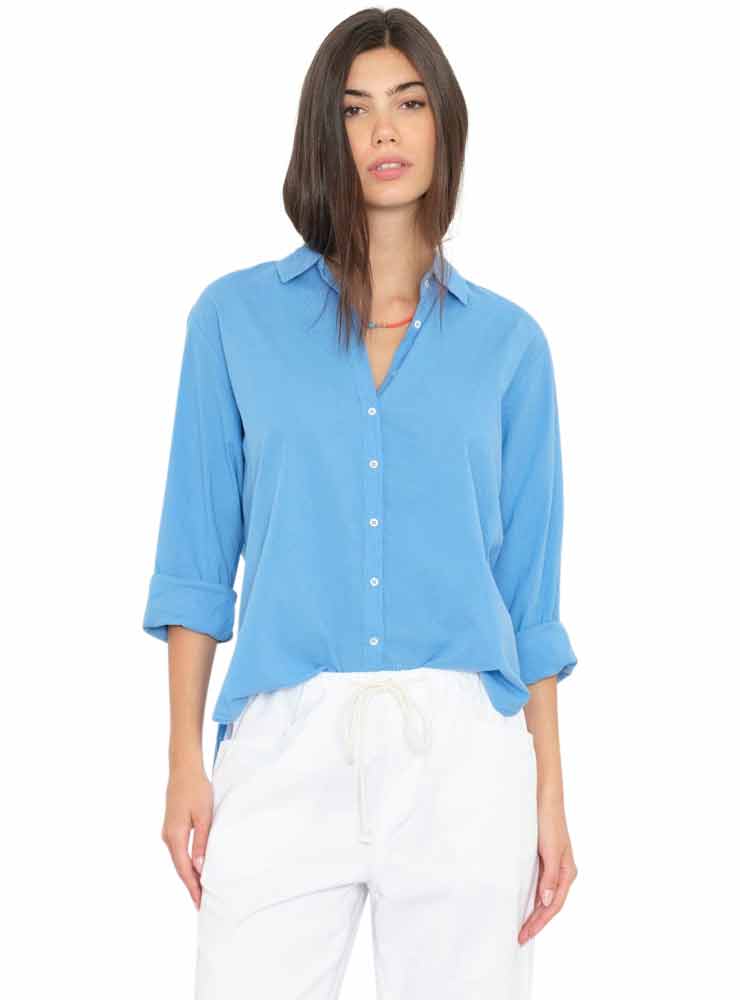 Xirena Blue Surf Beau Shirt