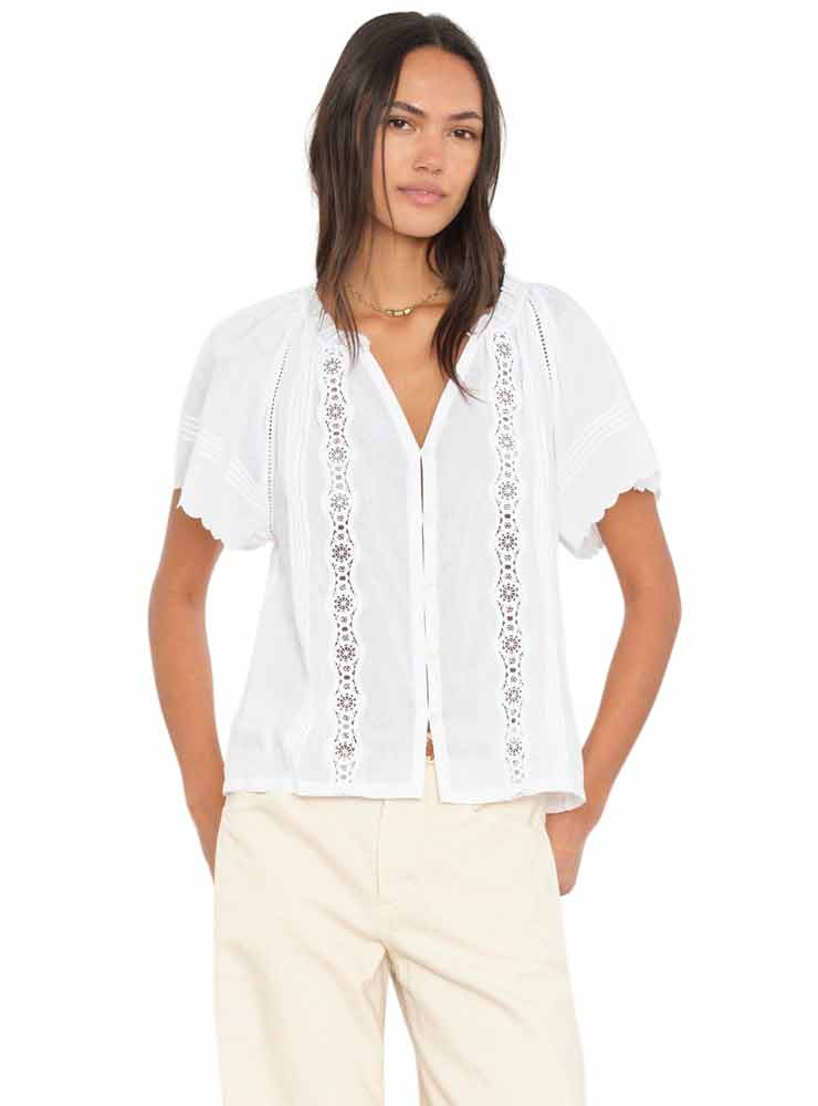 Xirena White Bianca Shirt