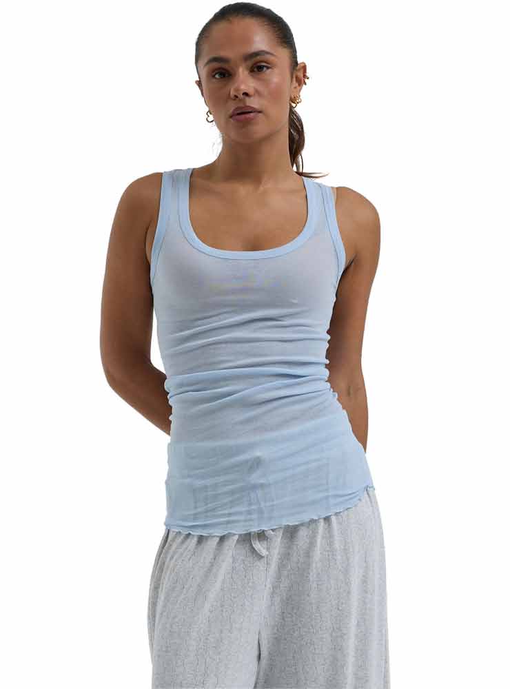 Seamless basic Bella Bomuld Hazy Sky
