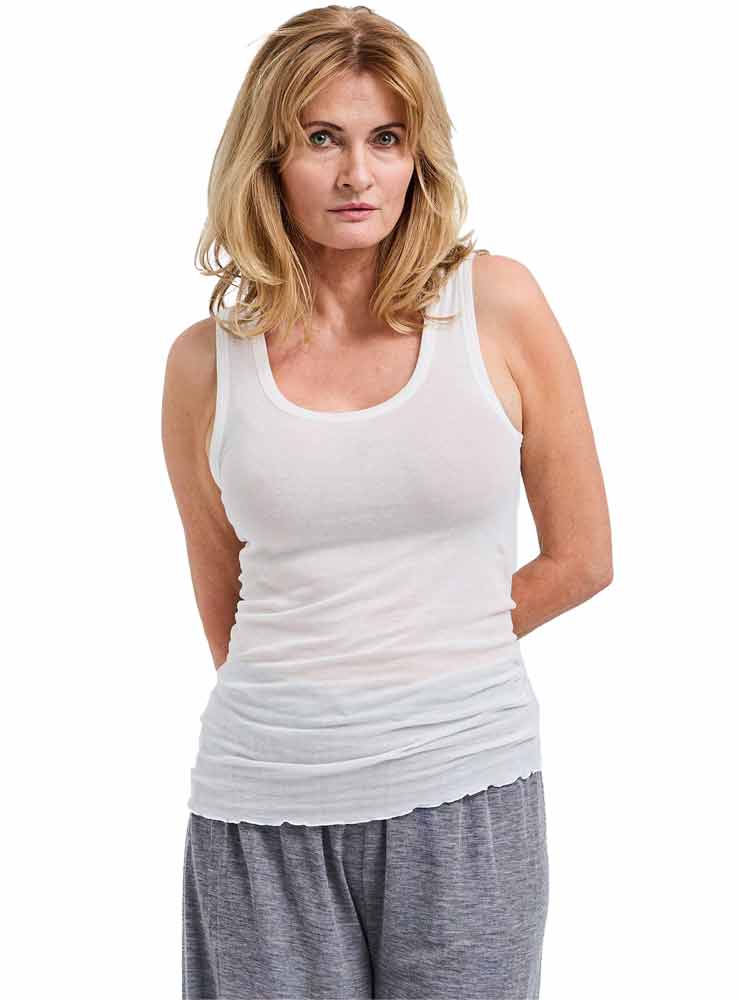 Seamless basic Bella Bomuld off-white