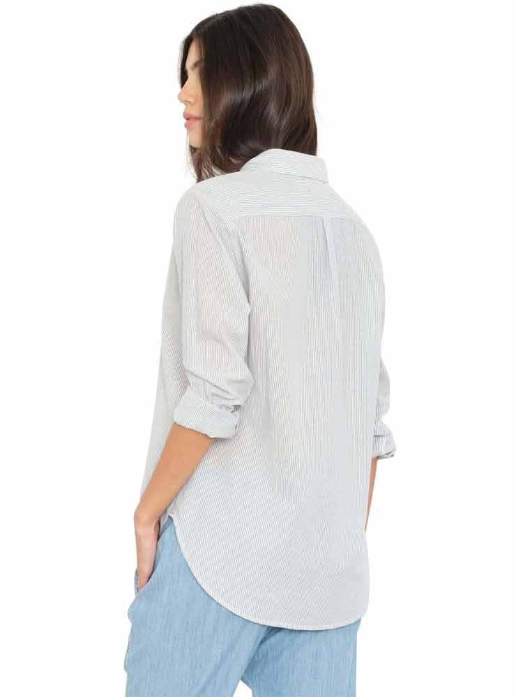 Xirena Windward Stripe Beau Shirt