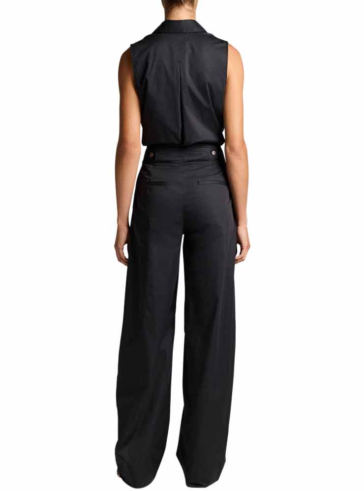 Vince Cotton High-Rise Trouser ink