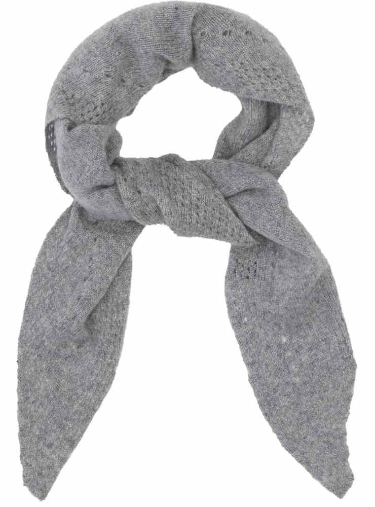 Beta Studio NILO TRIANGLE SCARF GREY MELANGE