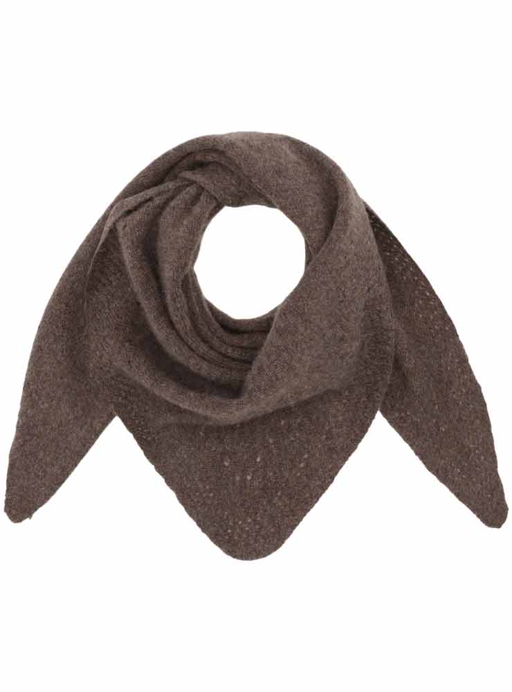 Beta Studio NILO TRIANGLE SCARF WALNUT