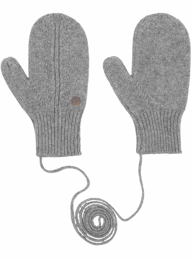 Beta studio NASJA MITTENS GREY MELANGE